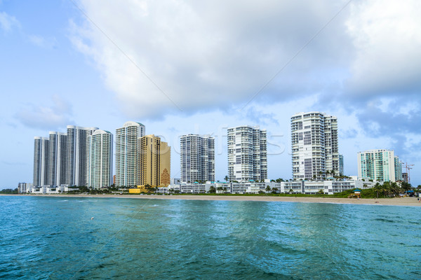  fishing Pier in Sunny Isles Beach , Florida  Stock photo © meinzahn