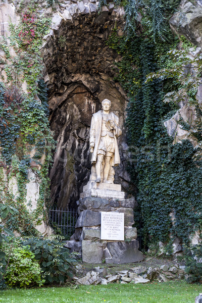 statue of Jean Kleberger in Lyon, France, the bon Allemand Stock photo © meinzahn