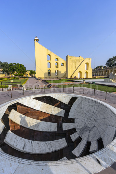 Astronomical instrument at Jantar Mantar observatory Stock photo © meinzahn