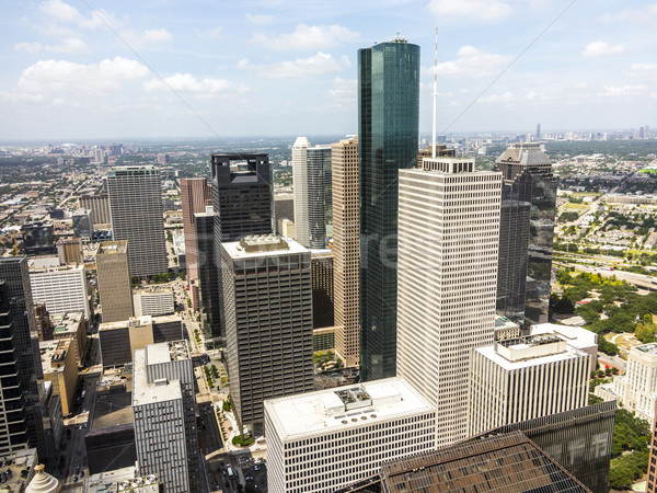 Skyline Houston Texas giorno ufficio città Foto d'archivio © meinzahn