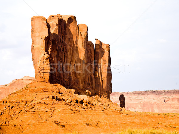 The Camel Butte is a giant sandstone formation in the Monument v Stock photo © meinzahn