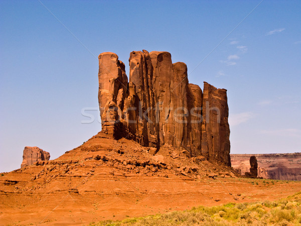 famous scenic Butte in Monument Valley Stock photo © meinzahn