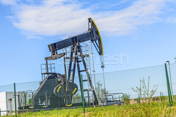 Production of mineral oil in Usedom Stock photo © meinzahn