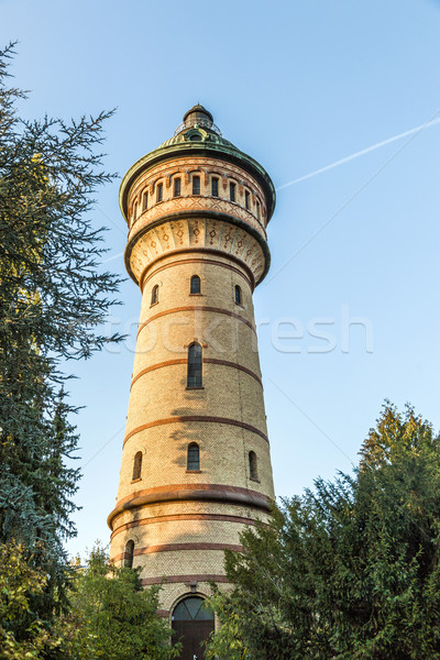 water tower in Wiesbaden Biebrich Stock photo © meinzahn