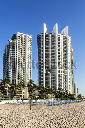 Strand zonnige eilanden Miami mooie Stockfoto © meinzahn