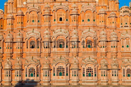 Stock photo: Hawa Mahal, the Palace of Winds in Jaipur, Rajasthan, India.