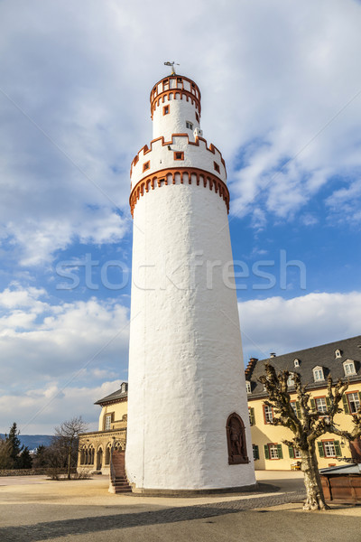famous tower of the castle in Bad Homburg Stock photo © meinzahn