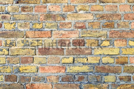 Background brick wall. Old house brickwall texture  Stock photo © meinzahn