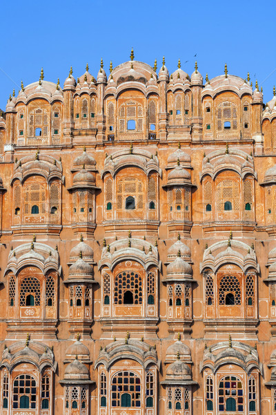 Stock photo: Hawa Mahal, the Palace of Winds in Jaipur, Rajasthan, India.