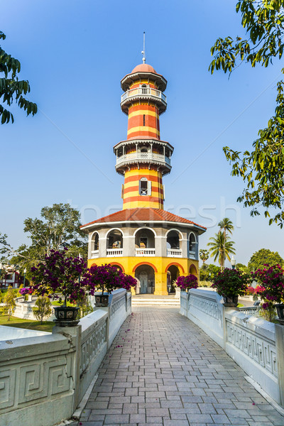  Sages Lookout Tower (Ho Withun Thasana) of the Thai royal Summe Stock photo © meinzahn