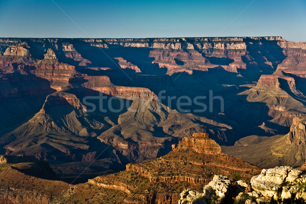 colorful scenery at Grand Canyon seen from Mathers Point, South  Stock photo © meinzahn
