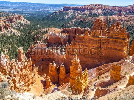 Nagyszerű messze erózió kanyon park Utah Stock fotó © meinzahn