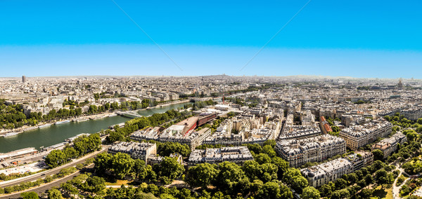 skyline of Paris   Stock photo © meinzahn