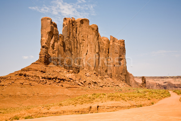 famous scenic Butte in Monument Valley Stock photo © meinzahn