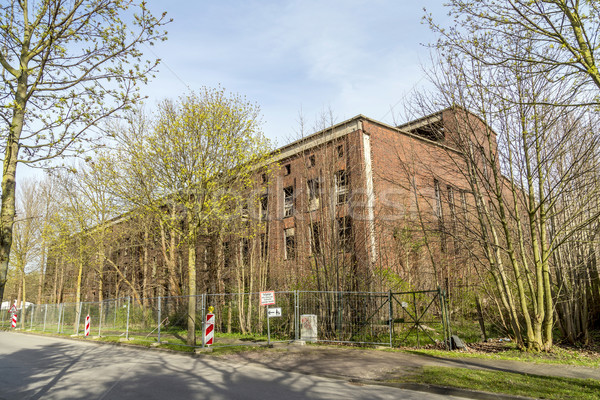 Old German WW2 V2 rocket-factory   Stock photo © meinzahn