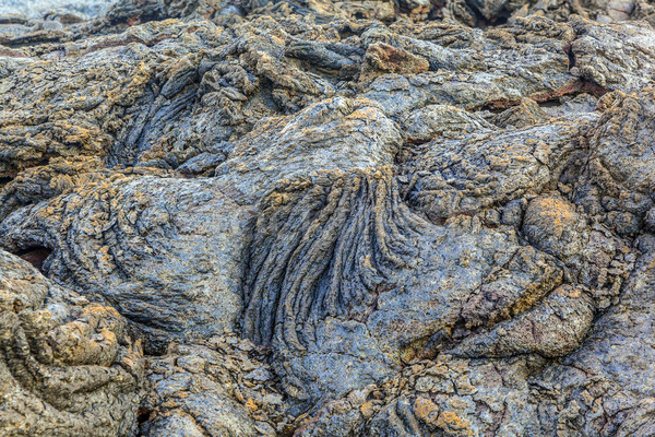   Stones of volcanic flow  Stock photo © meinzahn