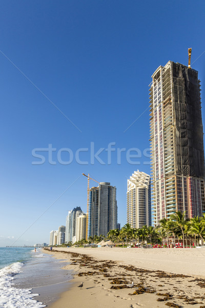 Sunny Isles Beach is a city located in Miami County, Florida Stock photo © meinzahn