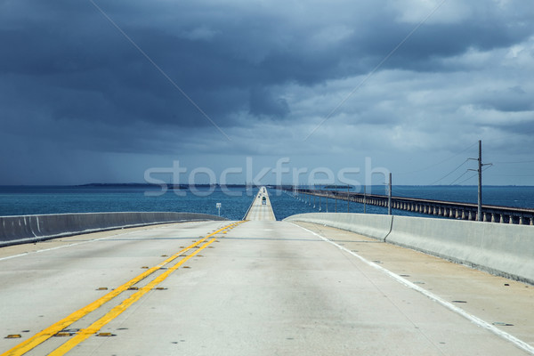 new part of the seven miles bridge Stock photo © meinzahn