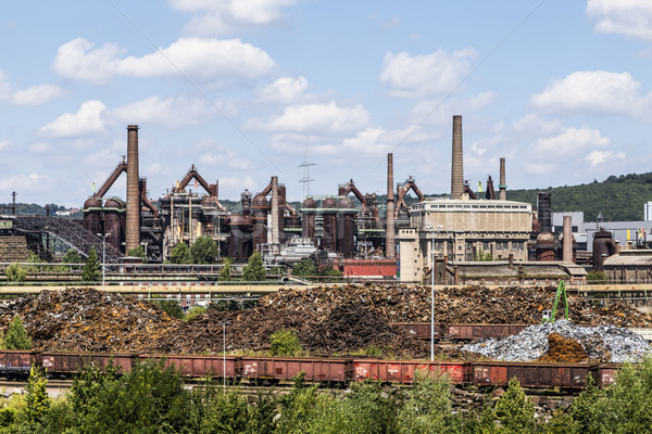 Panorama of Volklingen Ironworks in Saar  Stock photo © meinzahn