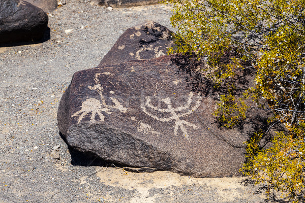 Helyszín kanyar Arizona nap kő festmény Stock fotó © meinzahn