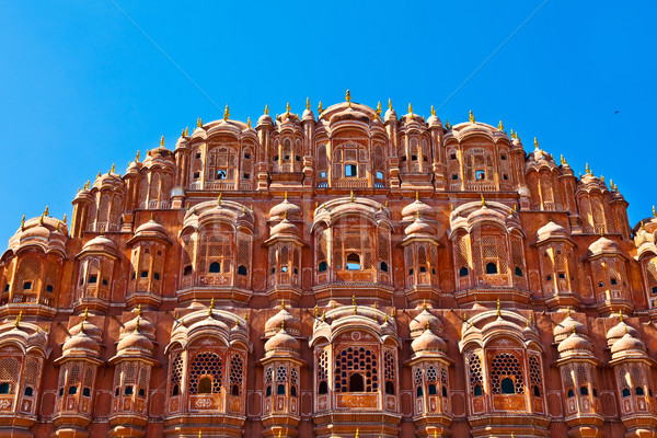 Hawa Mahal in Jaipur, Rajasthan, India.  Stock photo © meinzahn