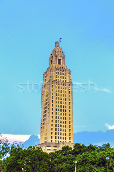 Louisiana biuro niebieski moc wieża Ameryki Zdjęcia stock © meinzahn