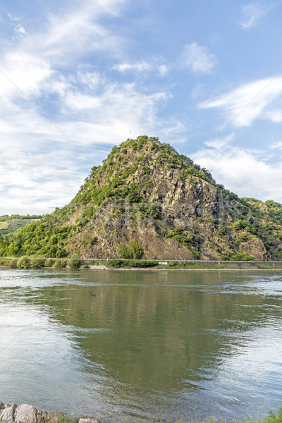 beatiful panoramic view to the Rhine valley Stock photo © meinzahn