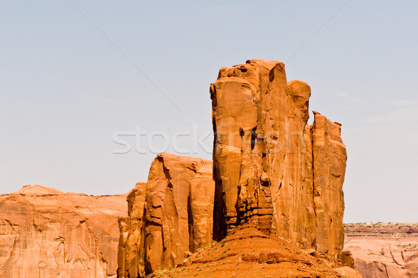 famous scenic Butte in Monument Valley Stock photo © meinzahn