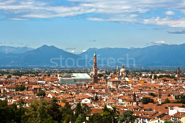 Vicenza, Italy, city of architect Palladio  Stock photo © meinzahn