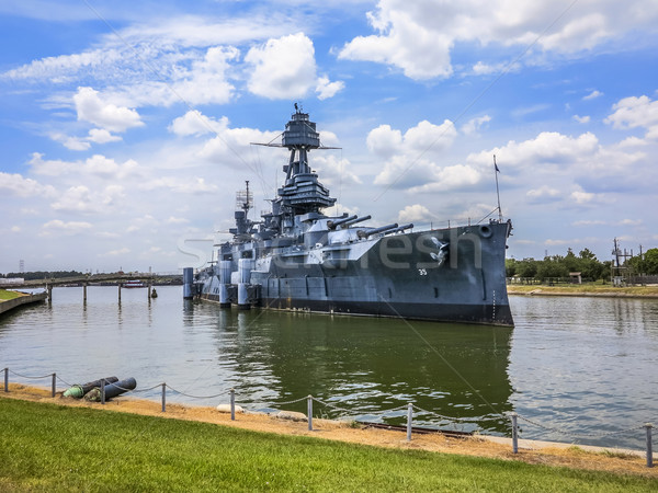famous Dreadnought Battleship Texas Stock photo © meinzahn