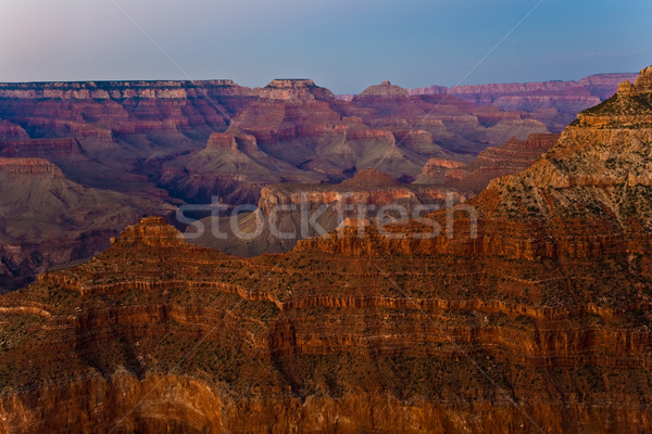 Stock fotó: Fantasztikus · kilátás · Grand · Canyon · pont · dél · színes