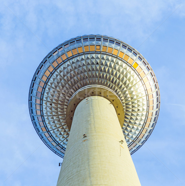 Fernsehturm tv torre Berlim Alemanha céu Foto stock © meinzahn