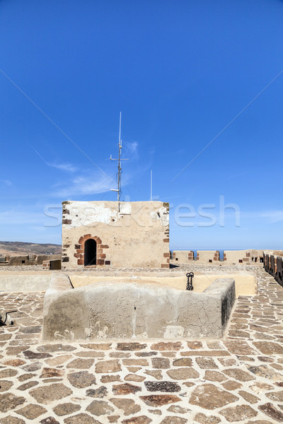Santa Barbara Castle on the Guanapay mountain, Teguise, Lanzarot Stock photo © meinzahn