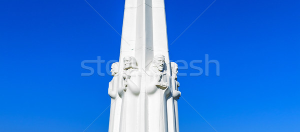 Astronomers monument at the Griffith Observatory in Los Angeles, Stock photo © meinzahn