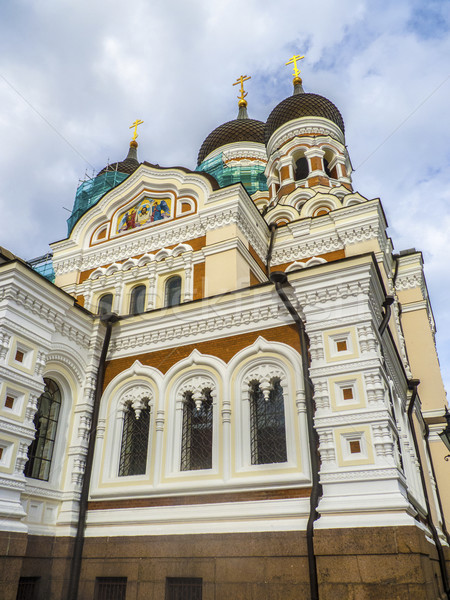 Alexander Nevski Cathedral, Tallinn, Estonia Stock photo © meinzahn