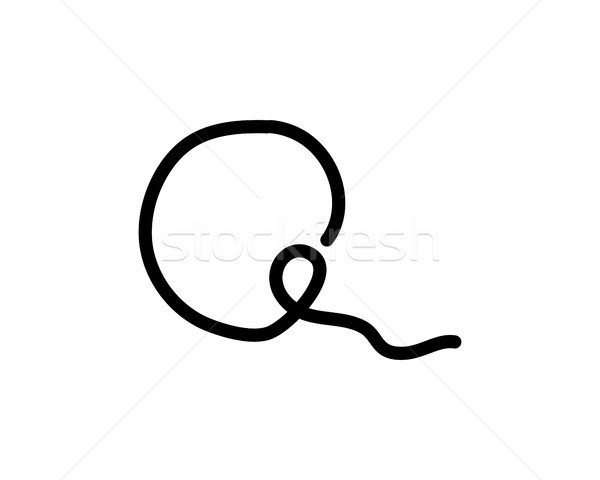 Foto stock: Carta · assinatura · logotipo · símbolo · projeto · fundo
