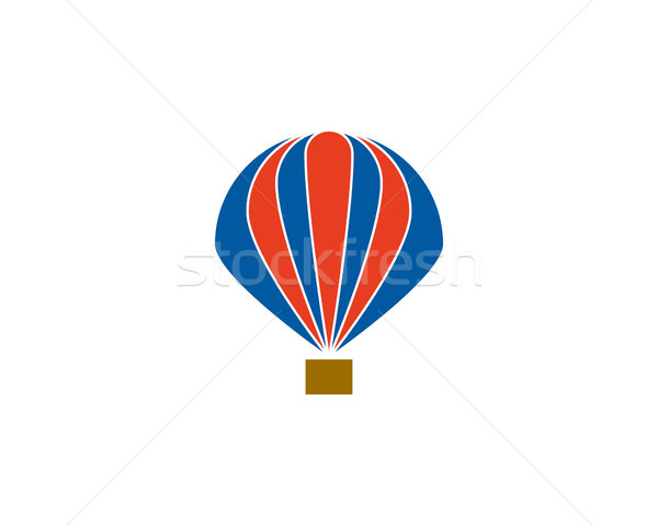 Stock fotó: Léggömb · logo · szimbólum · levegő · szállítás · világ