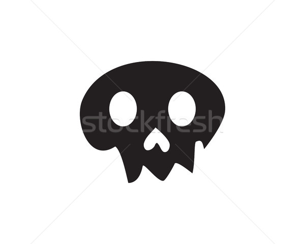 skull logo Stock photo © meisuseno