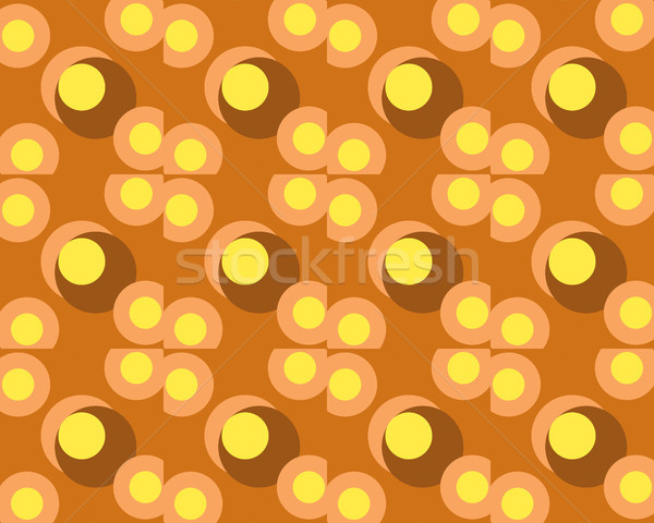 seamless pattern background of circle shape vol.3 Stock photo © meisuseno