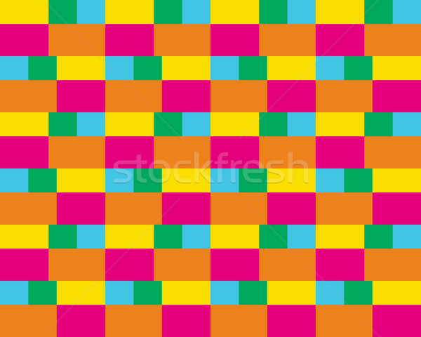 seamless pattern background of square shape Stock photo © meisuseno