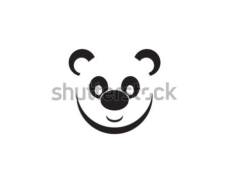 panda logo Stock photo © meisuseno