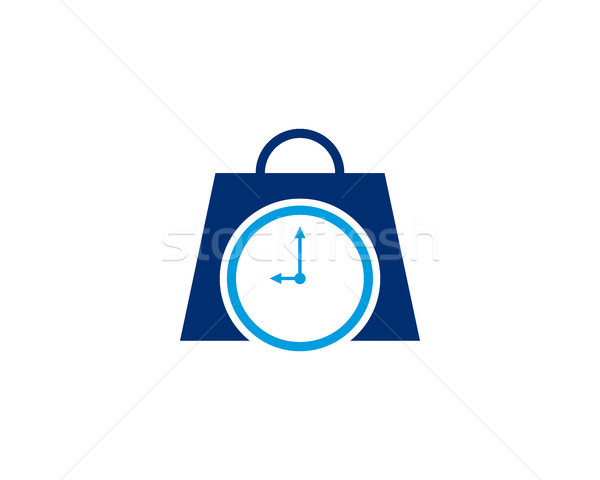 shopping time logo Stock photo © meisuseno
