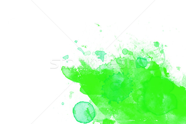 Verde abstract vernice bianco carta design Foto d'archivio © melking