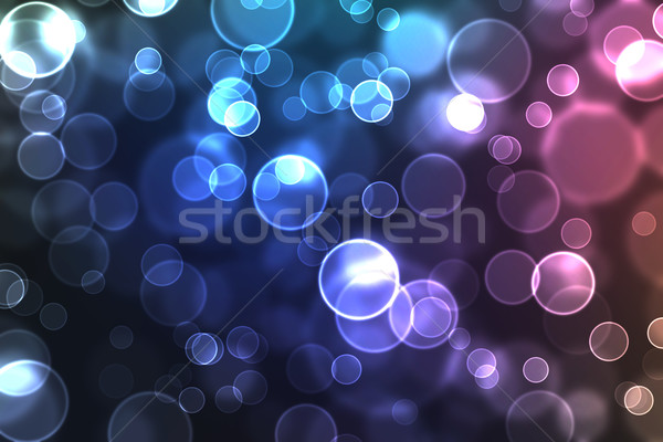 Stok fotoğraf: Soyut · circles · renkli · ışık · dizayn