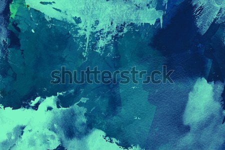 Abstract grunge blu verde vernice sfondo Foto d'archivio © melking
