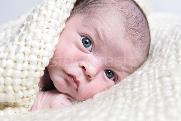 Baby primo piano 16 felice ragazzi Foto d'archivio © melking