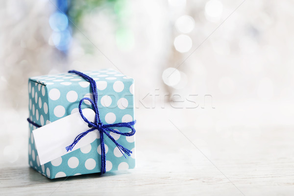 Kucuk El Yapimi Hediye Kutusu Parlak Susler Dogum Gunu Stok Fotograf C Melpomene 4650290 Stockfresh