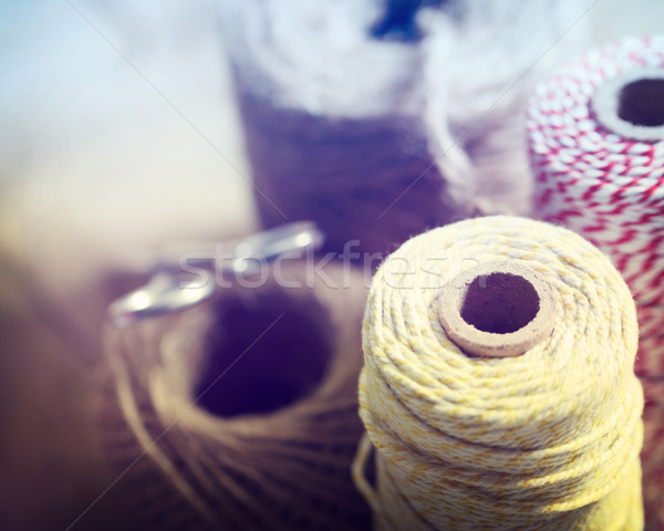 Spools of String Stock photo © Melpomene