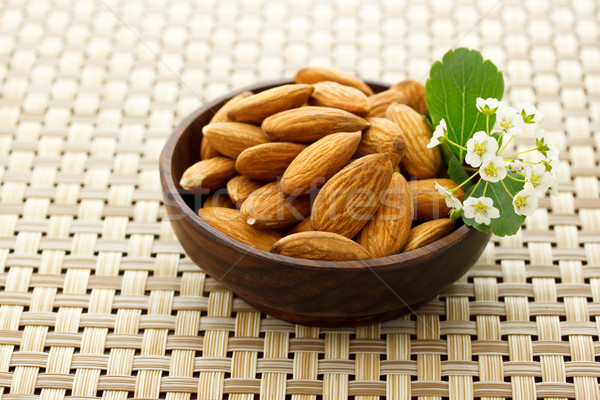 Stock photo: Almonds