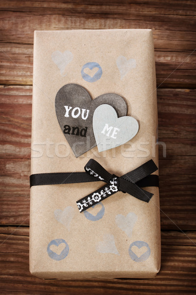 You and Me gift box  Stock photo © Melpomene